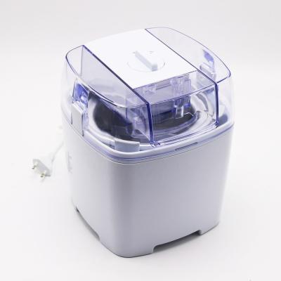 China Newer Convenient And Simple Hot White Color 1.5L Small Portable Home Ice Cream Machine for sale