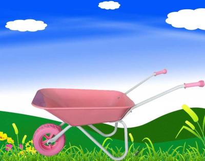 China 2018 Hot Selling Easy Moving Mini Children's Wheelbarrow WB0102 for sale