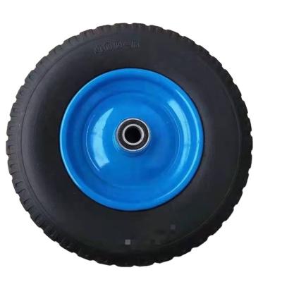 China Wheelbarrow 4.00-8 Solid Rubber Small Wheels for sale