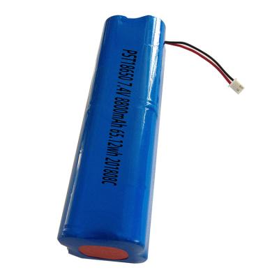 China BOATS Customized Wholesale 2s1p 7.4v 8800mah 18650 Rechargeable Lithium Ion Battery Pack for sale