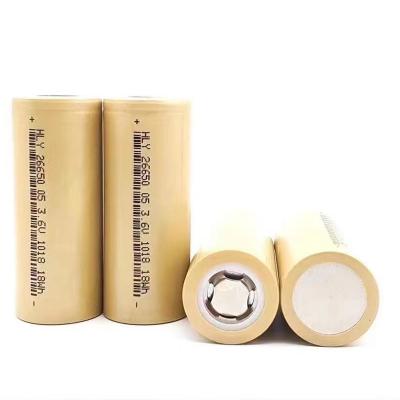 China Toys 3.7V 5000mAh rechargeable cylindrical high capacity 26650 lithium ion battery is suitable for smart meters with GSM module for sale