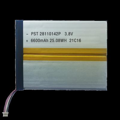 China Toys Battery 3.7V 6600mAh 28110142 Made In China 10.1 Inch Tablet General Brand Lithium Polymer Rechargeable Battery for sale