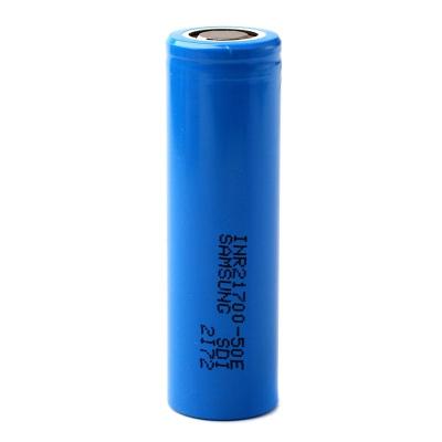 China Toys wholesale for Samsung INR21700 50e battery 21700 5000mah 3.7v lithium battery 3.7v 50E cell for sale