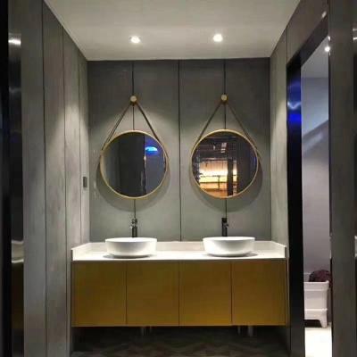 China Modern Design Hotel Anti Fog Led Mirror Wall Mounted Bathroom LED Lighted Backlit Mirror for sale