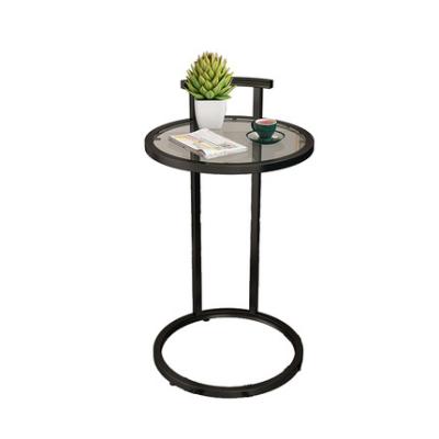 China Small Modern Metal Structure Round Coffee Table Modern Design for Sofa Side Table for sale