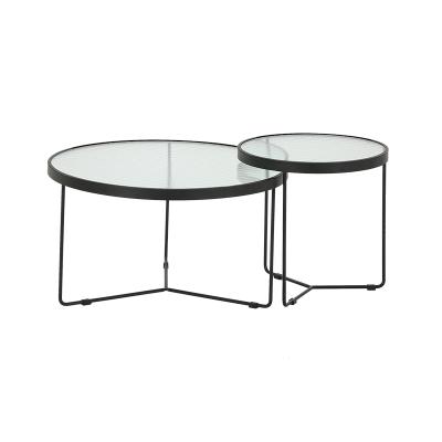 China Adjustable Modern Sofa Side Table Metal Steel Frame Custom Coffee Tea Table for sale