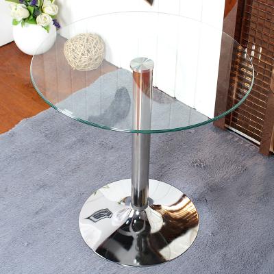 China Modern Simple End Table Tempered Glass Table For Home Furniture for sale