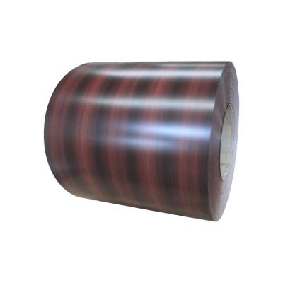 China Boiler Sheet Wood Grain ppgi / ppgl Steel Coil Wall Panels Use Color And Pattern Coated Prepainted Galvanized Steel Coil for sale