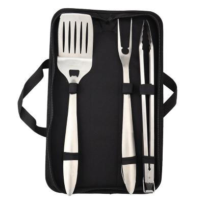 China BBQ SET KITCHENCARE BBQ Utensil Set Stainless Steel Tool Kit BBQ Grill Accessory BBQ Tool 3pcs BBQ Grill Set for sale