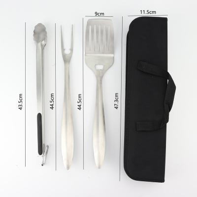 China BBQ KITCHENCARE SET BBQ Tool Utensil Set 3psc BBQ Grill Spatula BBQ Tool Kit for sale