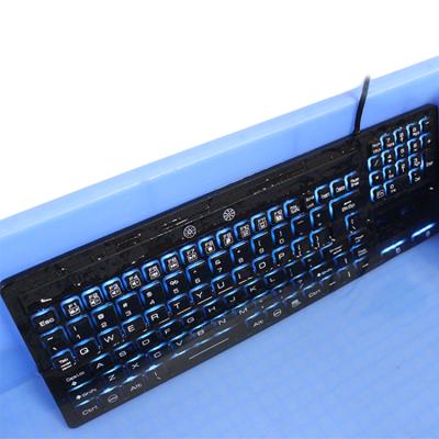 China Numeric Keypad Wired USB 2.0 Silicon Waterproof Dustproof Silent Rubber Computer Medical Keyboard for sale