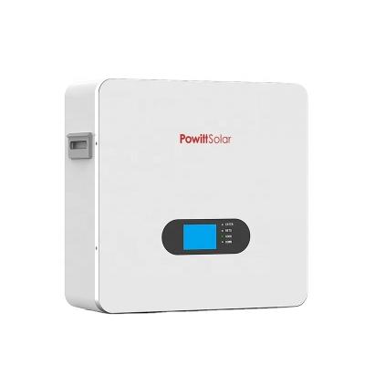 China HOT Selling Cheapest High Quality Wall Mounted Lithium Ion Battery Solar Power Storage Powitt OEM Times 6000cycle 5kwh 10kwh 48v 100ah 200ah Lifepo4 for sale