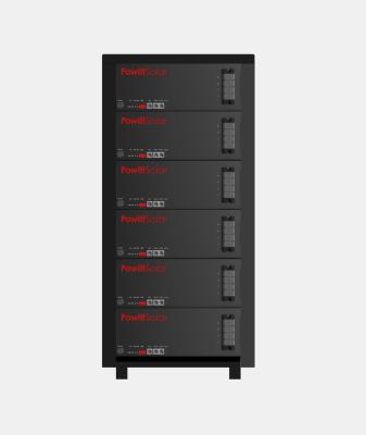 China 10Kwh rack mounted high voltage 48V 100AH ​​10Kwh 200AH lithium ion LiFePO4 stackable portable battery wall mounted lithium battery PWS-R10 for sale