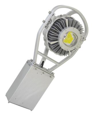 China High Power High Lumen COB Led Street Light 100W Brideglux LED AL Housing Power Saving for sale