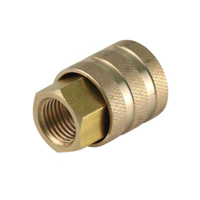 China High Quality Brass Tire Inflator Air Chuck Self Locking Tire Air Chuck for sale