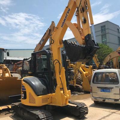 China used excavator KOMATSU pc55 made in Japan, used mini excavators KOMATSU made 0.2 m² ³ for sale