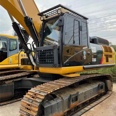 China Original Japan Cat 336d Used Excavator For Sale , Used Mining Construction Machinery Cat Excavators 1.8 m² ³ for sale