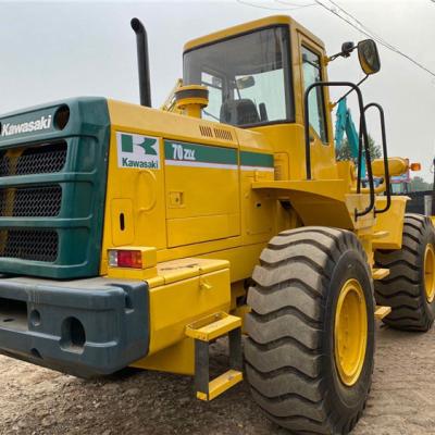 China Construction worksÂ   Cheap Price Used Wheel Loader Kawasaki 70z , Used Kawasaki Front Loader Made In Japan Original for sale