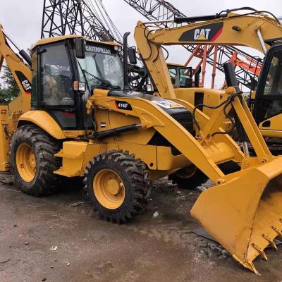 China BEST SELLING JAPAN made used backhoe loader CAT 416F / cat 416f for sale in Shanghai CHINA 1.2 kg for sale