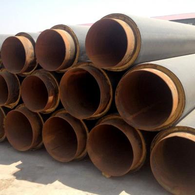 China Polyurethane Foam Material EN 253 HDPE Other Thermal Insulation Materials Casing Standard Polyurethane Drain Insulation Steel Pipe for sale