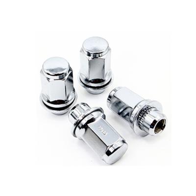 China Custom Cars Chrome Plated Steel Auto Lug Nut Wheel Nuts M14X1.5 For Range Rover l320 for sale