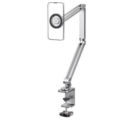 China Lockable Multi-Angle Tablet Stand for Desktop Aluminum Alloy PC Mobile Phone Mount for sale