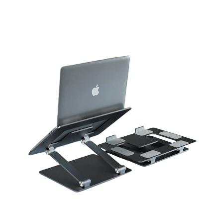 China Support for notebook desk aluminum alloy computer bracket cooling foldable adjustable laptop stand for sale