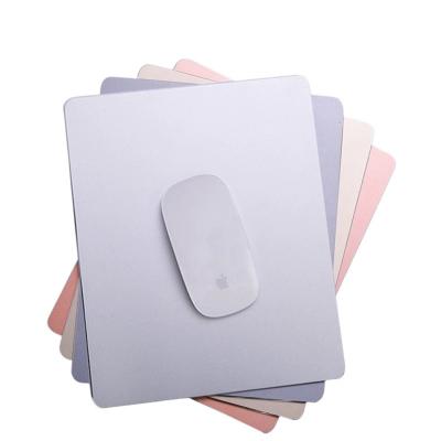 China End Of Year Promotion Products Stock Aluminum Alloy Mouse Pad with Sublimation Design for sale