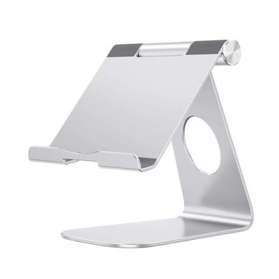 China Aluminum Mobile Phone Metal Desk Tablet Holder Stand For Cellphone Pad OEM Logo OEM for sale