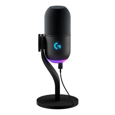 China Logitech Yeti GX RGB USB Microphone Cardioid Polar Pattern for Immersive Gaming Audio for sale