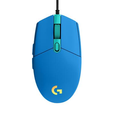 China Logitech G102 Wired Mouse Gamer Juego RGB Mouse G203 8000DPI Wired Computer Mouse for sale