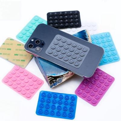 China Cheaper Style Indoor Phone Case Adhesive Mount Cellphone Mobile Grip Accessory Silicone Suction Holder for Distribution for sale