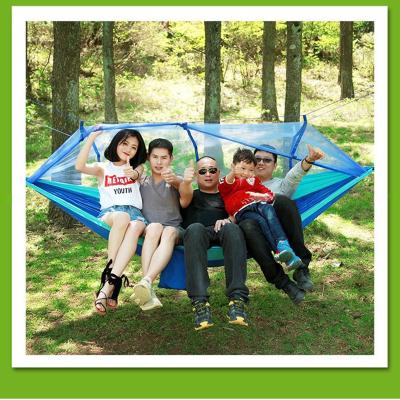 China Portable Garden Courtyard Terrace Leisure Parachute Hammock Swing Travel Camping Outdoor Hunting Hanging Sleeper Bed for sale