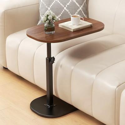 China C Shaped End Table, Small Couch Side , Sturdy Slide Under Sofa with Metal Frame for Living Room Bedroom for sale