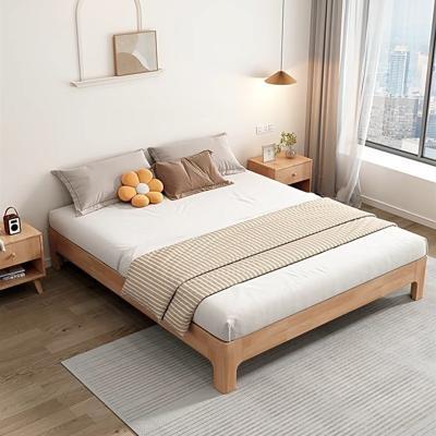 China Solid Wood Platform Bed Foundation with Slat Support,Heavy Duty Twin Size Frame Underneath Storage in room for sale