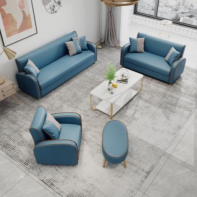 China 3 Seater Sofa for Living Room with Storage Space Leather Couch 1 Love Seat Three Fabric s Furniture Set for sale