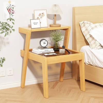 China Small Bedside Table Modern Simple Household Floor-standing Storage Locker Multi-functional Bedroom Cabinet for sale