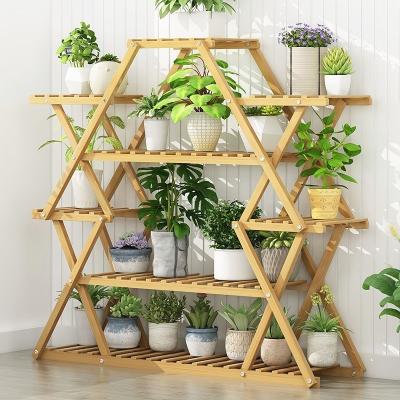 China Living Room Cabinet Indoor Plant Stand Shelf Ladder Flower Rack Holder for Multiple Tier Display Home Furniture for sale