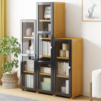 China Furniture Freestanding Bookcase Doors for Modern Display Storage in Bedroom Living Room Office Library Office Furniture for sale