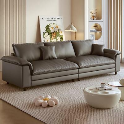 China Sectional Sofa Living Room Elephant Ear 1/2/3/4/5 Seater Couch with Footstool Oversize Futon Lounge Loveseat Accent Chair for sale