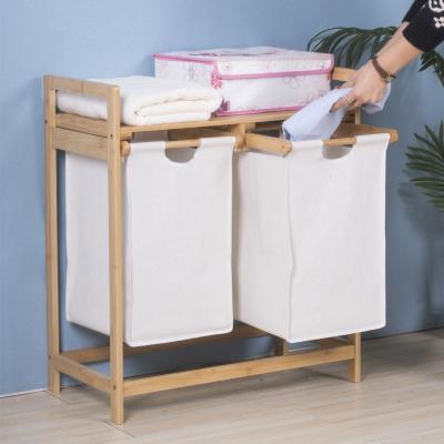 China Storage Shelf, Clothes Laundry Hamper, Washing Basket With Large and Movable Bag for sale