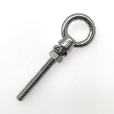 China High quality steel eye bolt with collar for sale