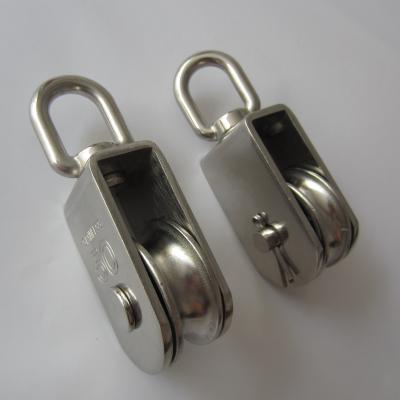 China Garment shops 316 stainless steel square swivel eye block for marine and industrial rigging aplications for sale