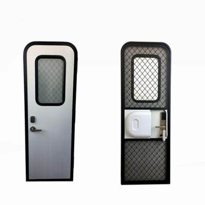 China Swipe 30-60 Card RV Door Wall Thickness For Travel Trailer Parked In Camping Land for sale