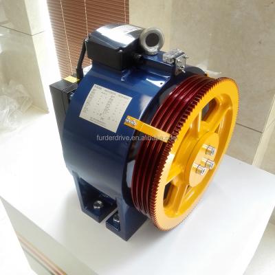 China EUROPEAN Load 1150 Kg Pulley 400mm European Elevator Gearless Traction Machine for sale