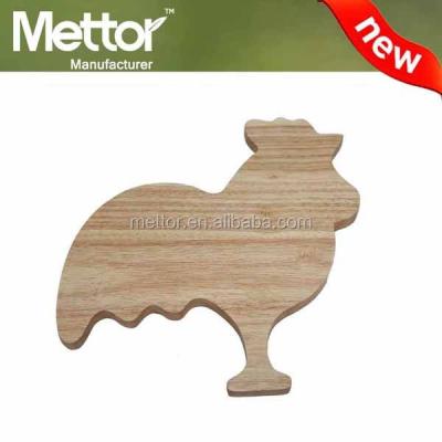 China Mettor Sustainable Animal Shaped Cutting Board, Animal Design, Rubber Wood Cutting Board for sale