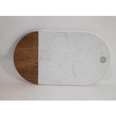 China Factory price viable high quality marble wooden cutting board for cheese for sale