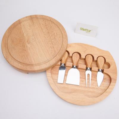 China Sustainable Cheese Serving Set 4pcs Cheese Knife Set for sale