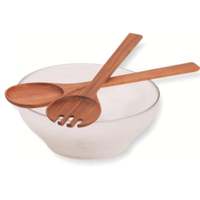 China Sustainable High Quality Eco - Friendly Kitchen Tools Bamboo Salad Bowl for sale