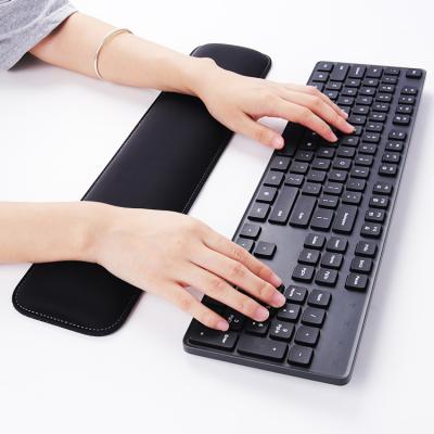 China Custom Eco-friendly Memory Foam Keyboard Wrist Rest Pad Mouse Wrist Rest Support Keyboard Mouse Pad for sale